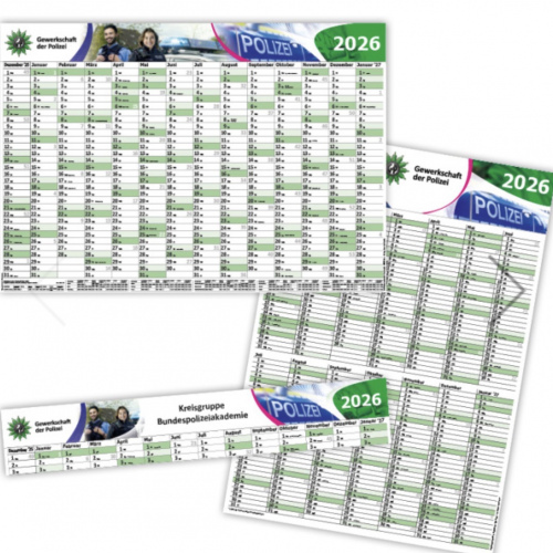 GdP-Wandkalender 2026